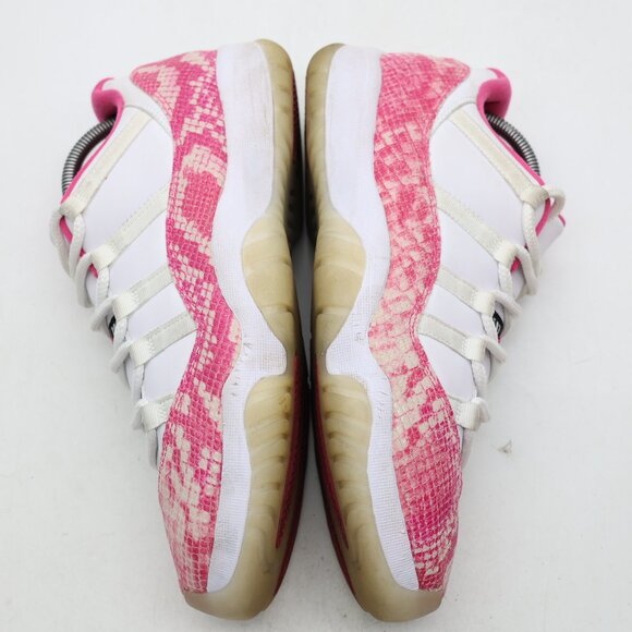 Nike Air Jordan 11 Low Retro XI Pink Snakeskin Women's US Size 11 AH7860-106 - Picture 8 of 9